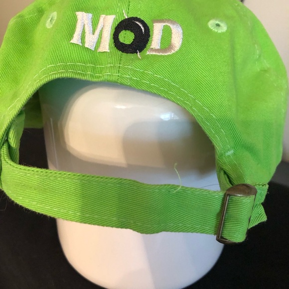 Vintage - Rare Shag designed Palm Springs Modernism Week Neon Green Hat - Picture 7 of 12